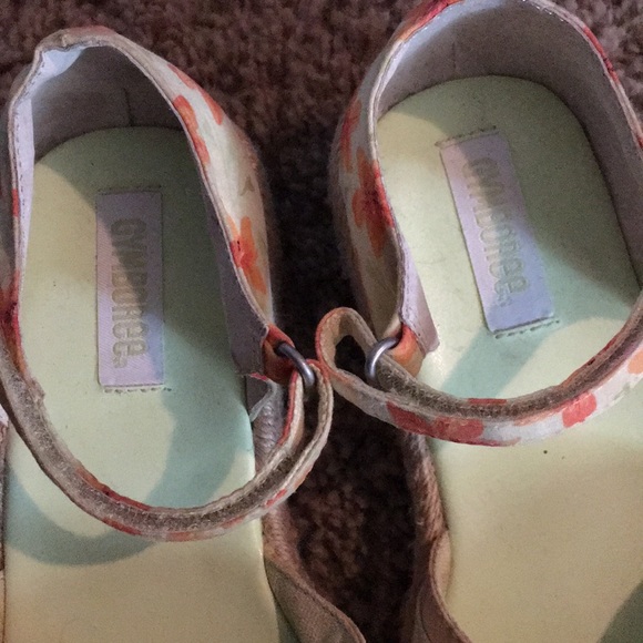Vintage Gymboree “ Wildflower Fields” sandals Sz 2 - Picture 8 of 10